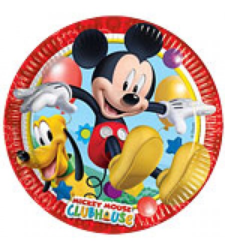 PRATOS DESCARTAVEIS MICKEY MOUSE